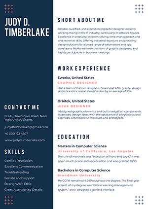 Resume builder